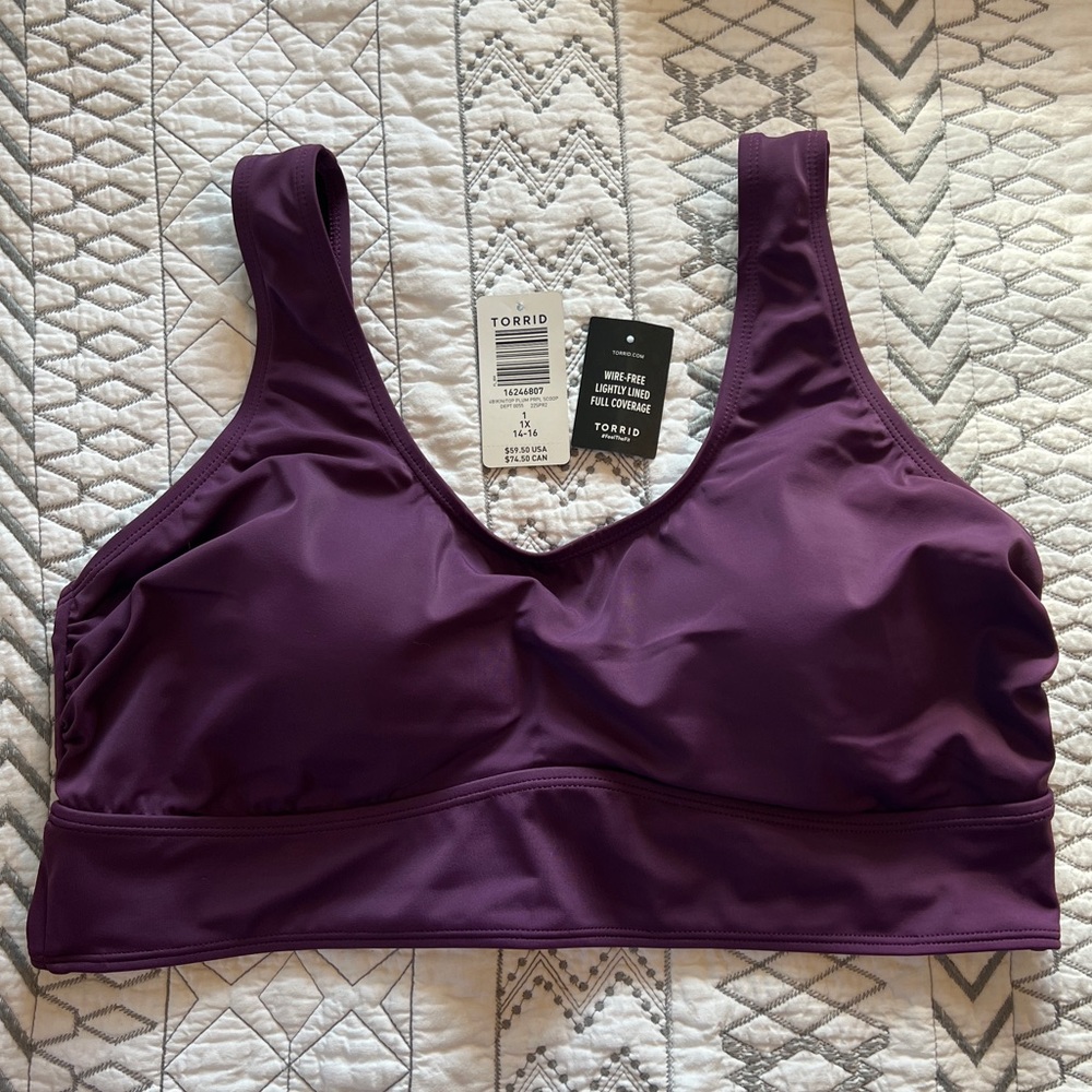 Torrid Wire-Free Bikini Top!